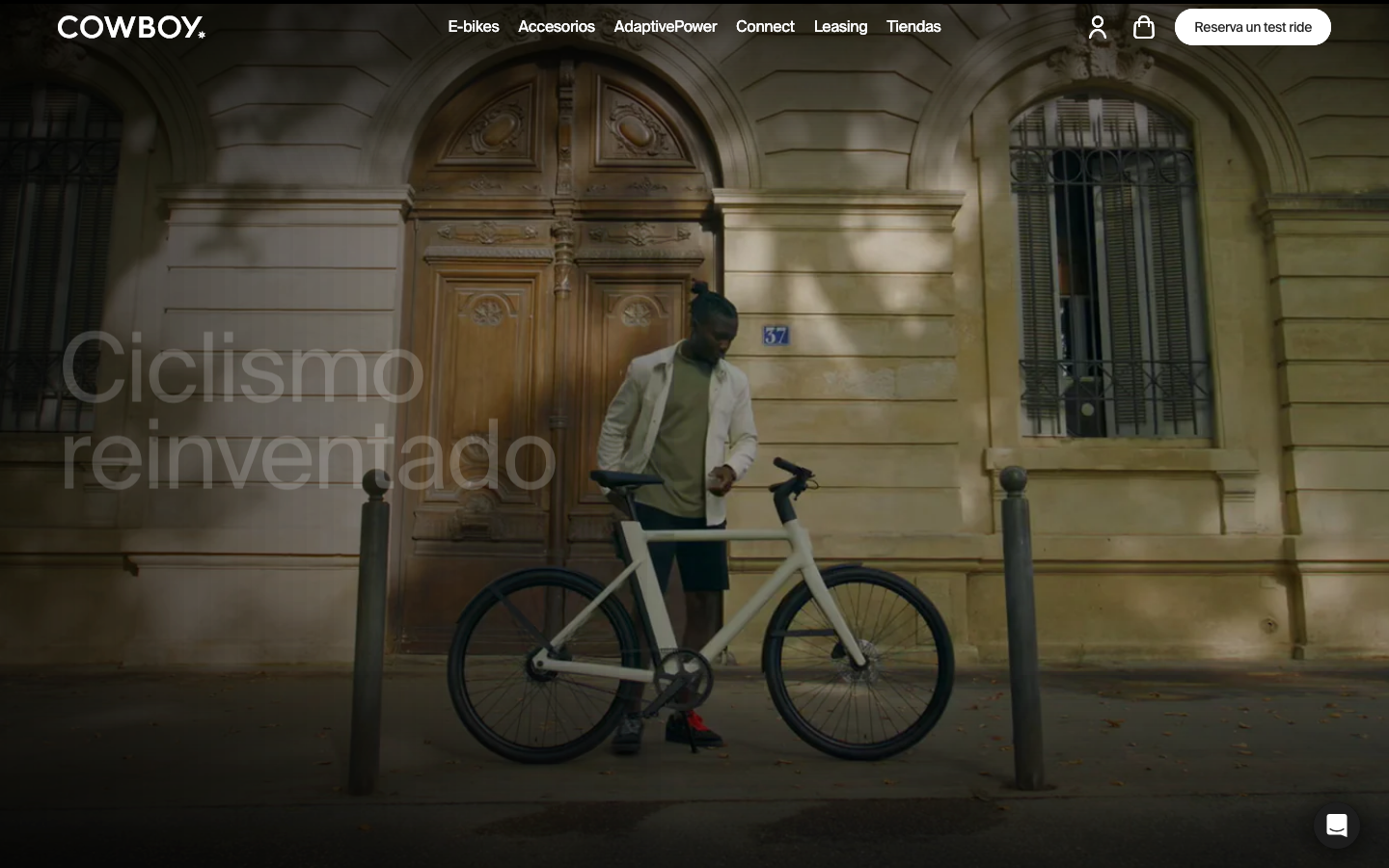 Screenshot of cowboy.com — Hardware & Mobility website design
