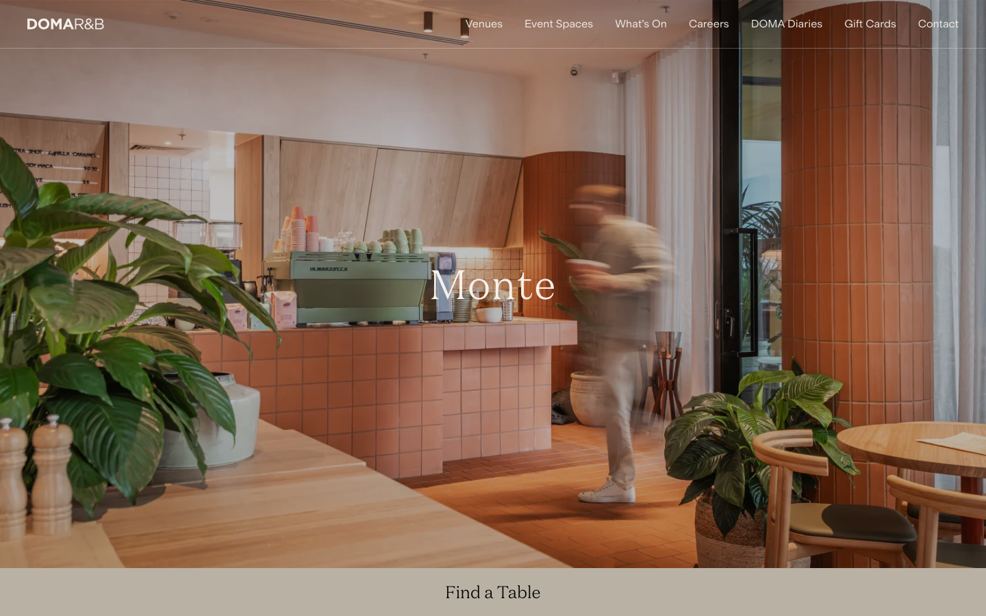 Screenshot of domarb.com.au — Other website design