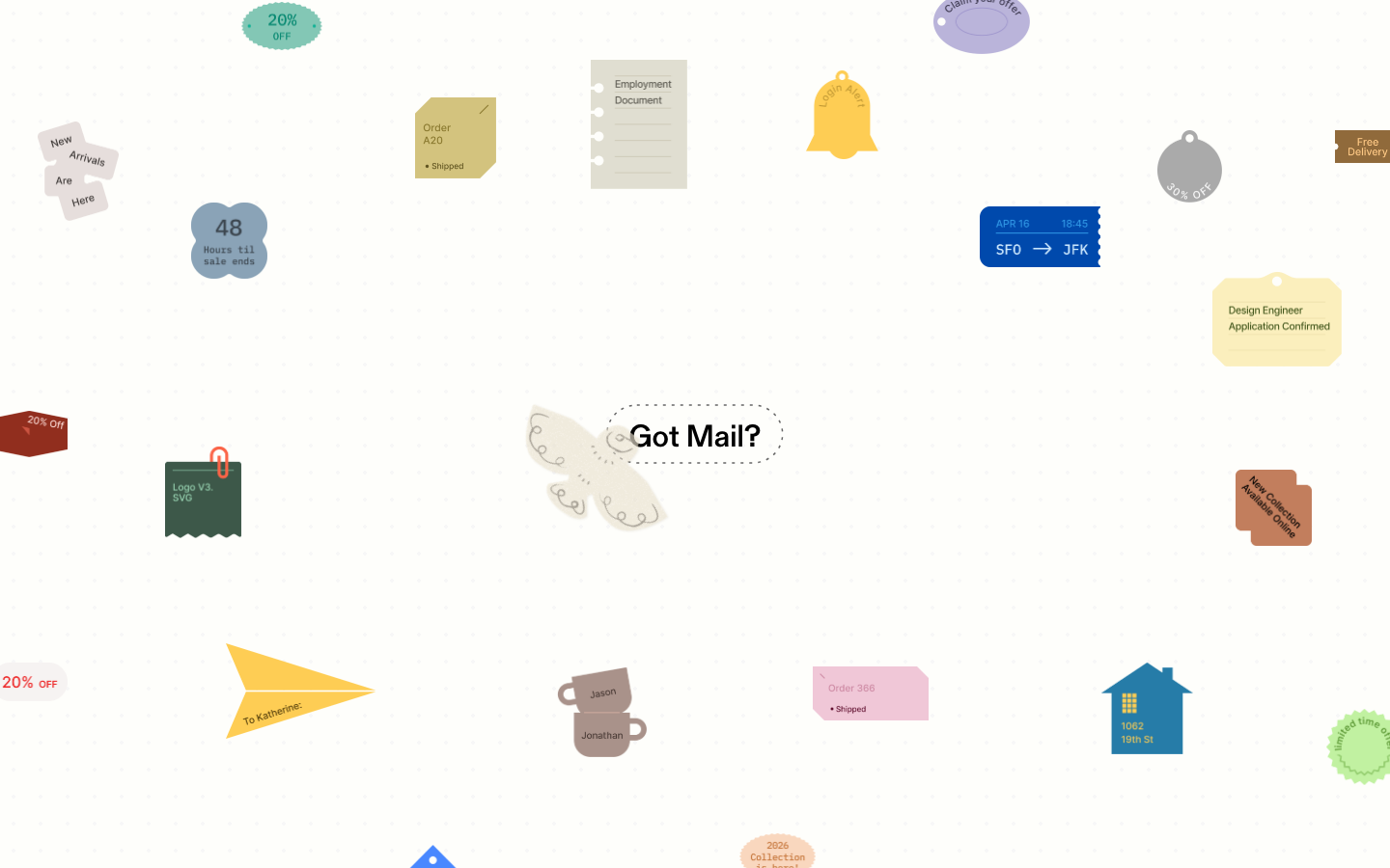 Screenshot of feather.computer — AI website design