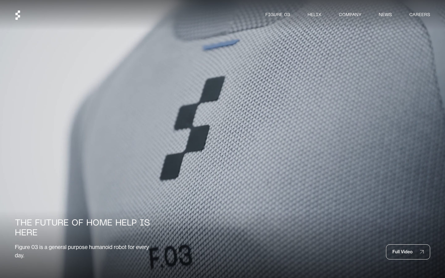 Screenshot of figure.ai — AI website design