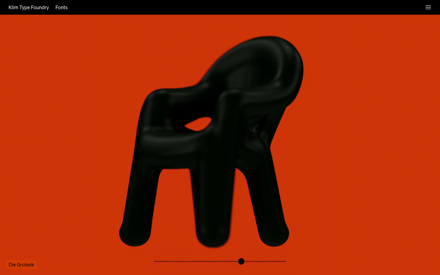 Screenshot of klim.co.nz — Design & Studios website design