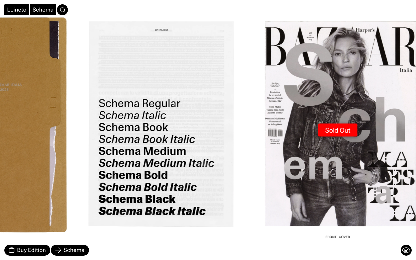 Screenshot of lineto.com — Design & Studios website design