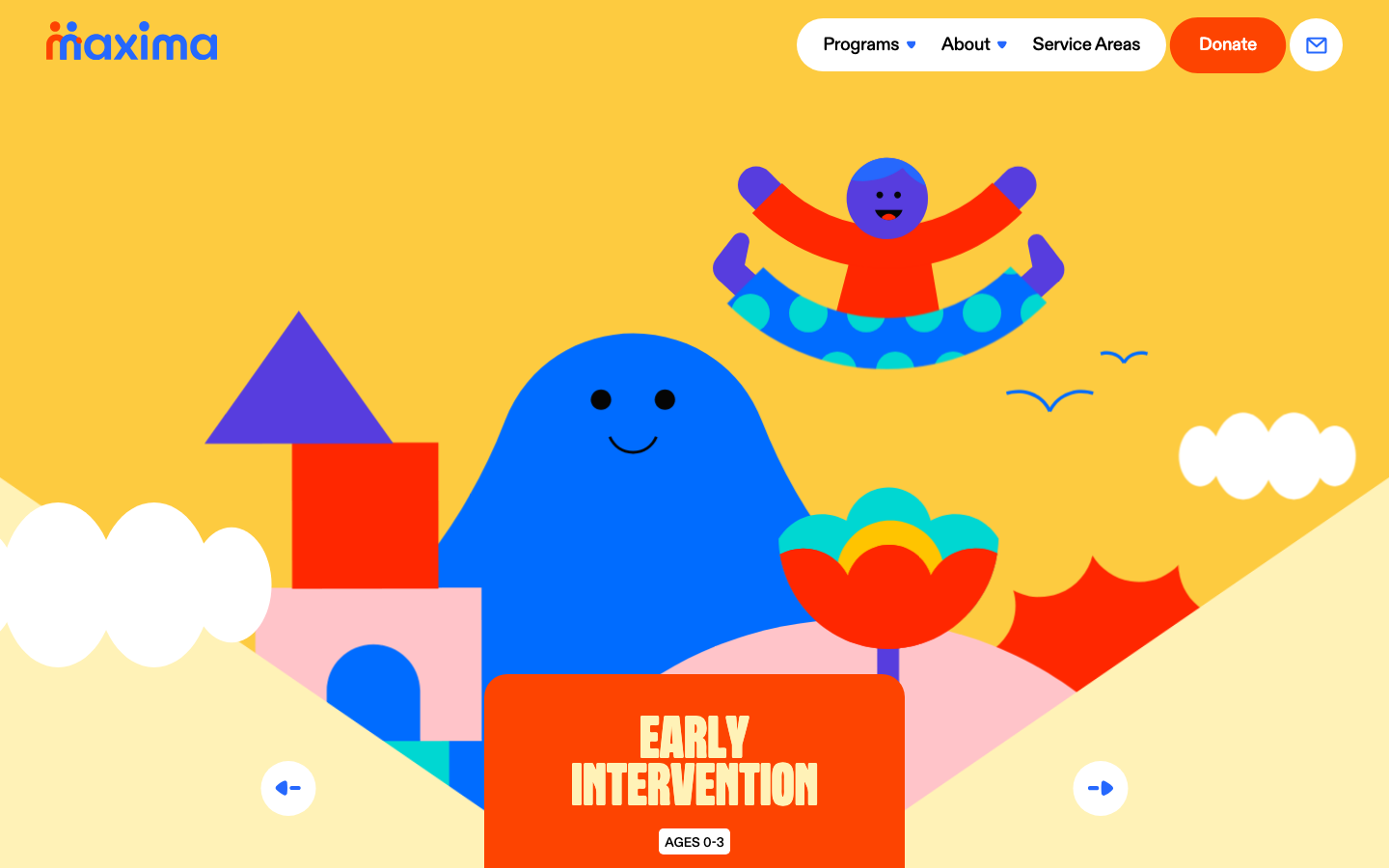 Screenshot of maximatherapy.com — Health & Wellness website design